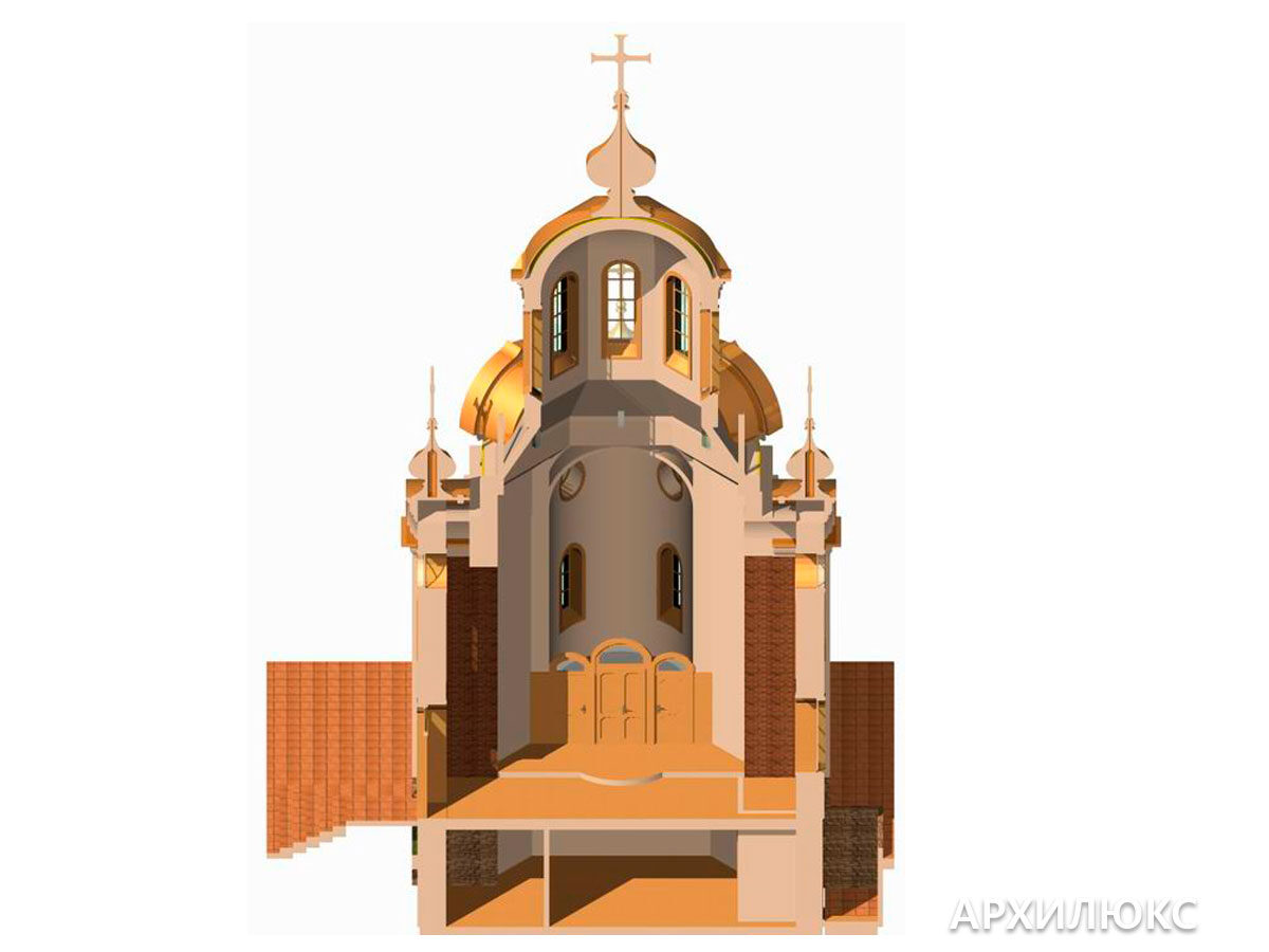 Проектирование православных храмов, создание церкви, описание церкви с последующим вводом в эксплуатацию